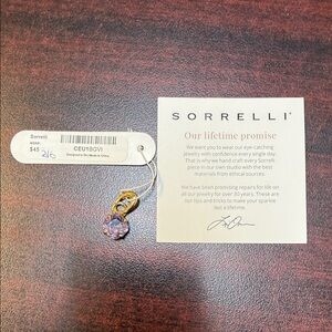 Sorrelli Gold Birthstone Charm